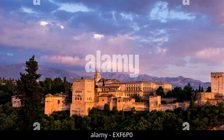 The Alhambra - Granada, Spain Stock Photo