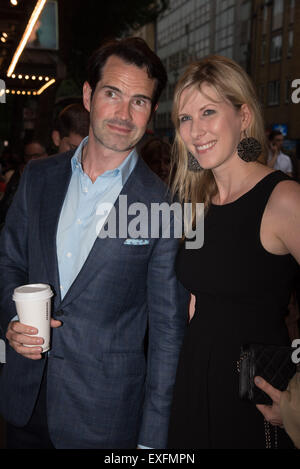 Jimmy Carr and partner Karoline Copping attending The Pride of Britain ...