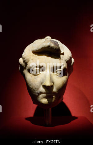 Rome. Italy.  Portrait of Livia Drusilla (After 10 BC), wife of Emperor Augustus . Palazzo Massimo alle Terme, Museo Nazionale Stock Photo