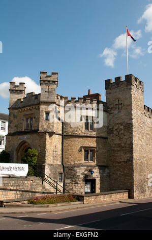 The Old Gaol Museum, Buckingham, Buckinghamshire, England, UK Stock Photo