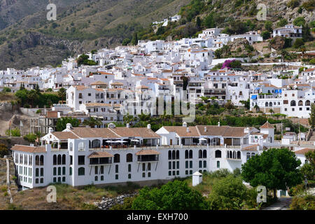 Historic old town of Frigiliana, near Nerja, Costa del Sol, Andalusia, Southern Spain Stock Photo