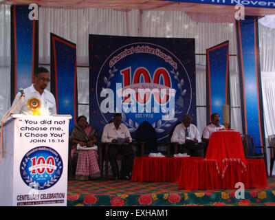 Dhamtari Centennial Celebration, 2010 Stock Photo