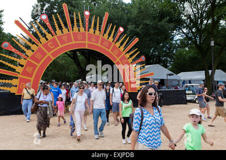 2015 Smithsonian Folklife Festival on the National Mall - Washington, DC USA Stock Photo