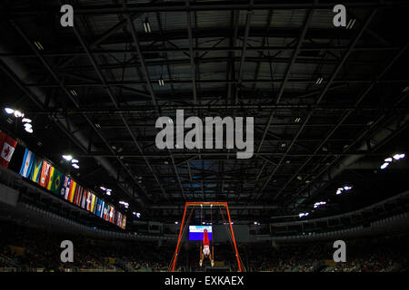 Toronto, Ontario, Canada. 14th July, 2015. July 14, 2015 - Toronto, Canada - The rings event at the Toronto Pan American Games. © James Macdonald/ZUMA Wire/Alamy Live News Stock Photo