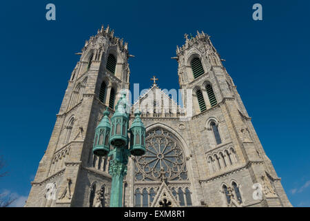Cathedral Basilica of the Sacred heart Newark NJ Stock Photo