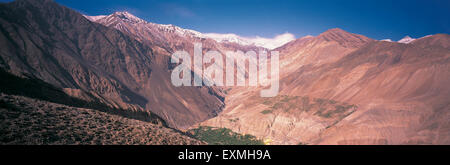 Himalayan mountain ; Gangotri ; Uttarkashi ; Uttaranchal ; Uttarakhand ; India ; Asia ; Asian ; Indian Stock Photo