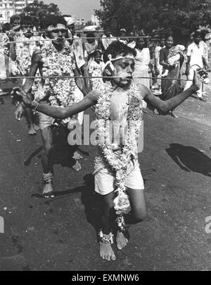 Tazia mourning of Muharram mumbai india Stock Photo