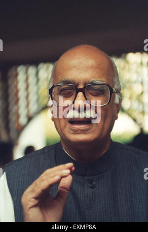 Lal Krishna Advani is an Indian politician and a senior leader of the Bharatiya Janata Party. Stock Photo