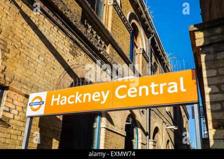 Hackney Central station, London, England, U.K. Stock Photo