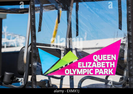 Queen Elizabeth Olympic Park Stratford, London, England, U.K. Stock Photo