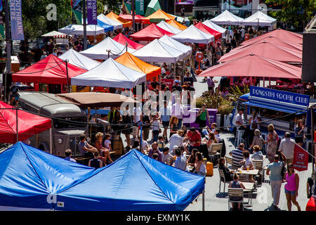 The Southbank Centre Friday Market, London, England Stock Photo