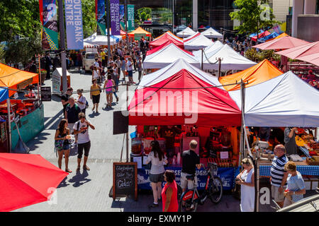 The Southbank Centre Friday Market, London, England Stock Photo