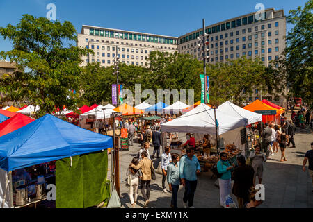 The Southbank Centre Friday Market, London, England Stock Photo