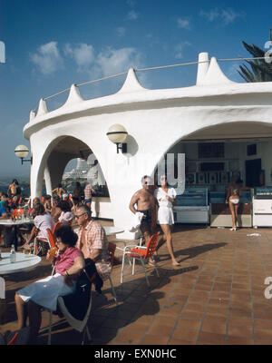 Eine Reise zur Vulkaninsel Teneriffa, Spanien 1970er Jahre. A journey to the volcanic island Tenerife, Spain 1970s. Stock Photo