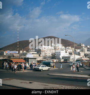 Eine Reise zur Vulkaninsel Teneriffa, Spanien 1970er Jahre. A journey to the volcanic island Tenerife, Spain 1970s. Stock Photo