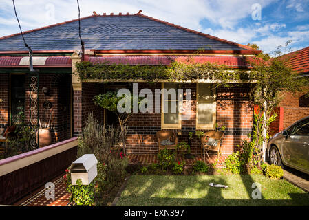 Haberfield, The Garden Suburb, Federation style house, Sydney, Australia Stock Photo