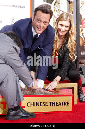 4 March 2015 - Hollywood, California - Vince Vaughn. Vince Vaughn Hand ...