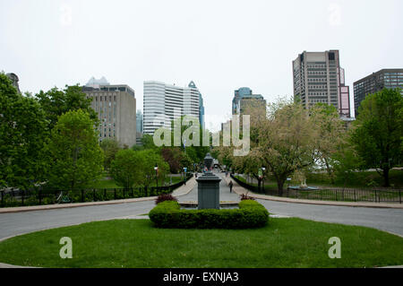 McGill University Campus - Montreal - Canada Stock Photo