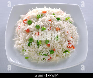 Vegetable Rice Stock Photo