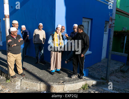 The Bo-Kaap is an area of Cape Town, South Africa formerly known as the Malay Quarter. Stock Photo