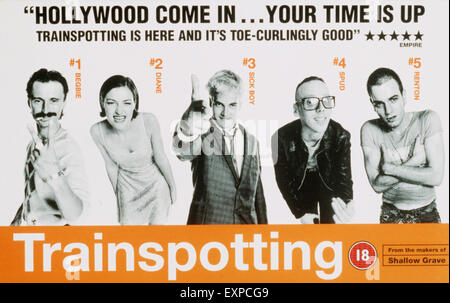 Trainspotting film poster hi-res stock photography and images - Alamy