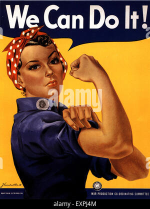 Rosie the riveter hi-res stock photography and images - Alamy