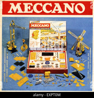 Catalogue / Affichette Publicitaire MECCANO 1929 - Original Ancien - Très Bon état