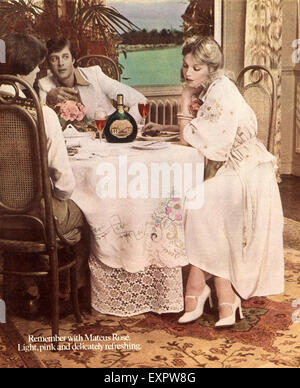 1970s UK Mateus Rose Wine Magazine Advert Stock Photo