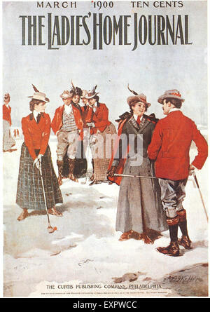 1900s USA The Ladies' Home Journal Magazine Cover Stock Photo - Alamy