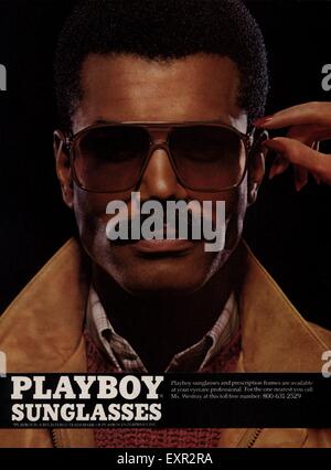 1980s USA Playboy Magazine Advert Stock Photo - Alamy