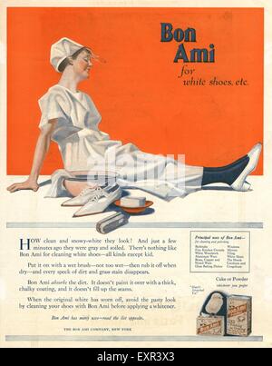 1930s USA Bon Ami Magazine Advert Stock Photo