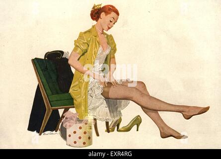 1940s on sale silk stockings