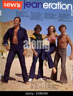 1970s advert jeans hi-res stock photography and images - Alamy