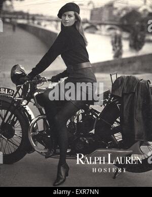 1990s UK Ralph by Ralph Lauren Magazine Advert Stock Photo - Alamy