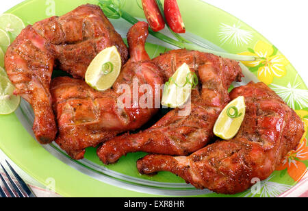 Chicken Tikka Stock Photo