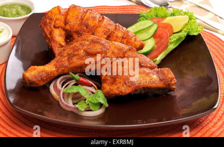 Chicken Tikka Stock Photo