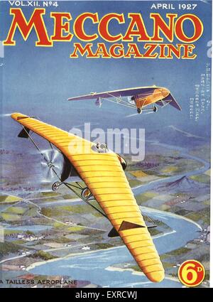 1920s UK Meccano Magazine Magazine Advert Stock Photo