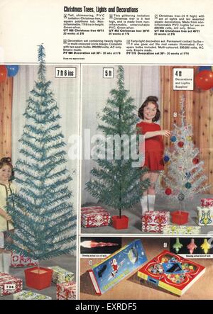 1960s UK Christmas Catalogue/ Brochure Plate Stock Photo - Alamy