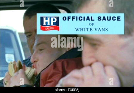 2000s UK HP Sauce TV Advert (Grab) Stock Photo