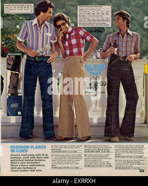 1970s UK Littlewoods Mens Fashion 1970s Catalogue/ Brochure Plate Stock ...