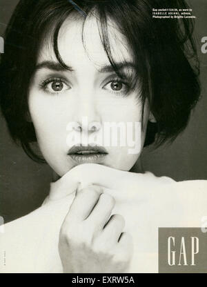 1990s UK Gap Magazine Advert Stock Photo Alamy 1990s-uk-gap-magazine-advert-stock-photo-alamy