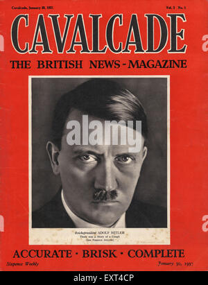 1930s UK Cavalcade Magazine Cover Stock Photo