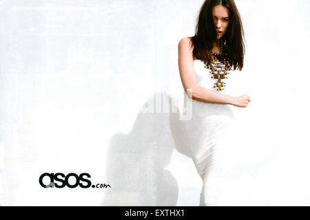 2010s UK ASOS Magazine Advert Stock Photo