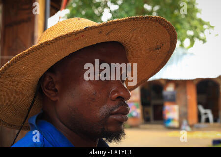 Nigeria's artist village in Abuja city Stock Photo