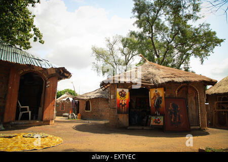 Nigeria's artist village in Abuja city Stock Photo