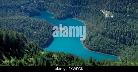 Blindsee at Fern Pass, Tyrol, Austria Stock Photo