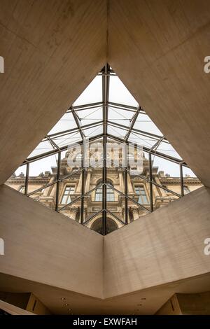 Pyramide des Louvre, Louvre, Quartier Tuileries, Paris, France, Europe Stock Photo