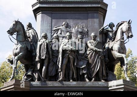 Equestrian statue Frederick the Great, Berlin, Germany Stock Photo