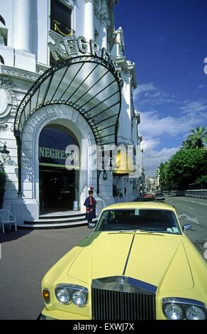 Hotel Negresco, Nice, France Stock Photo