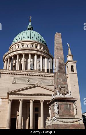 St. Nikolai church, Potsdam, Brandenburg, Germany Stock Photo